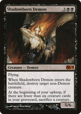 Demônio das Sombras / Shadowborn Demon - Magic: The Gathering - MoxLand